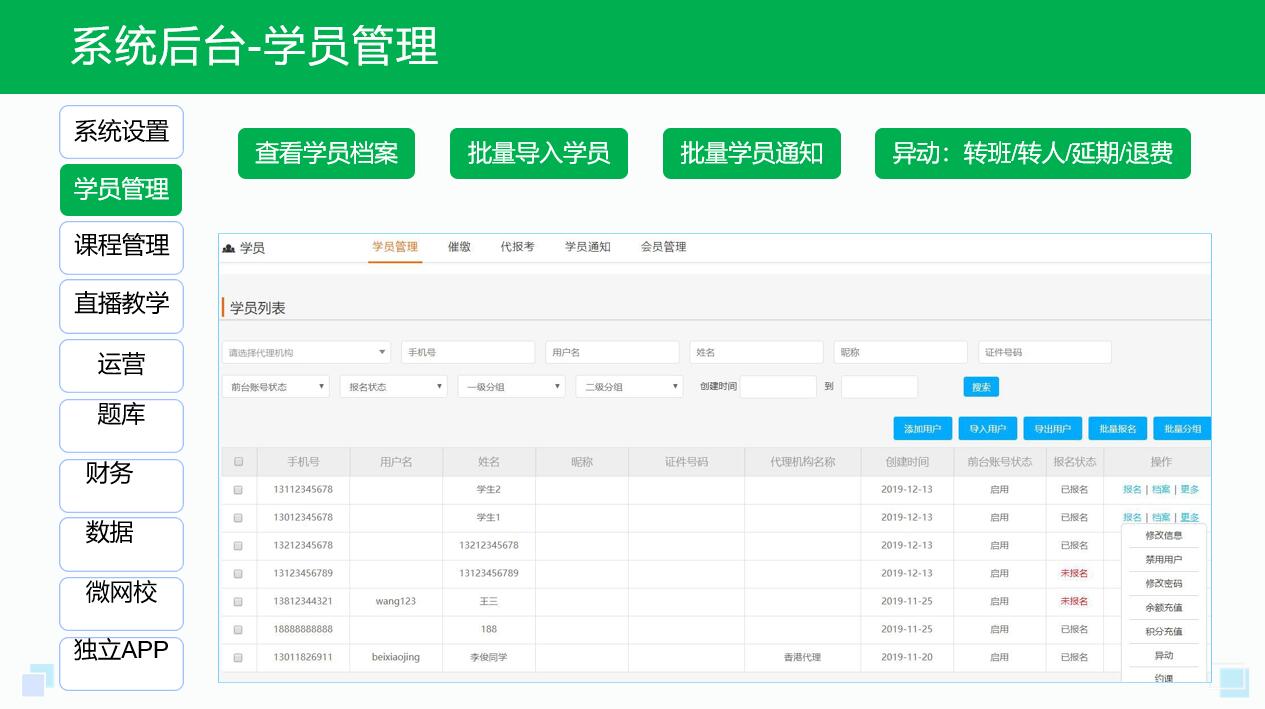 在線教育平臺網校_在線網絡教育平臺 在線教育網校系統 在線教學直播平臺 教學直播平臺哪個好用 線上教育平臺有哪些 上網課用什么軟件好 第2張