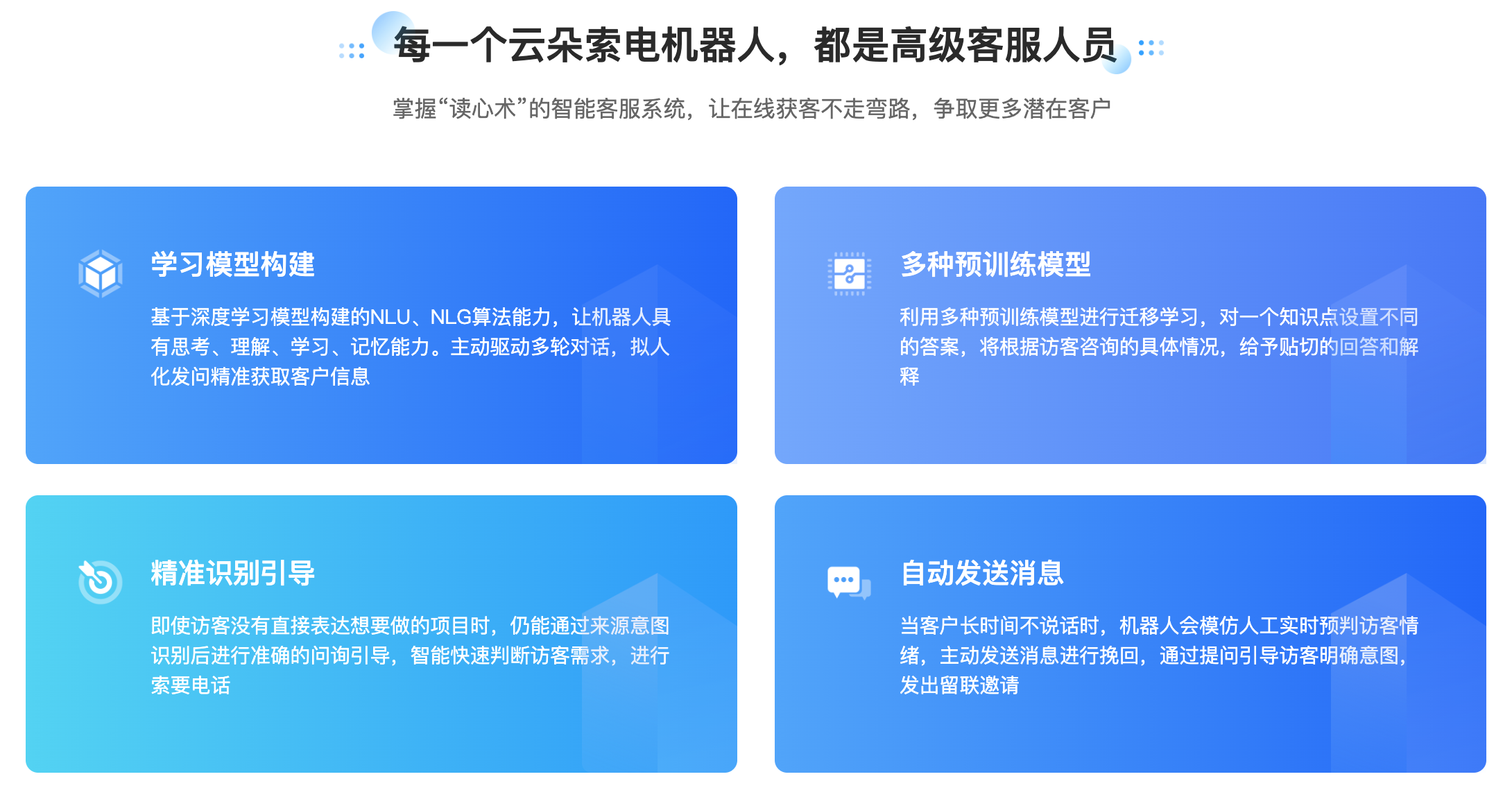 AI 客服機(jī)器人解決方案-營(yíng)銷套電機(jī)器人-昱新索電機(jī)器人 在線客服系統(tǒng) AI機(jī)器人客服 第3張